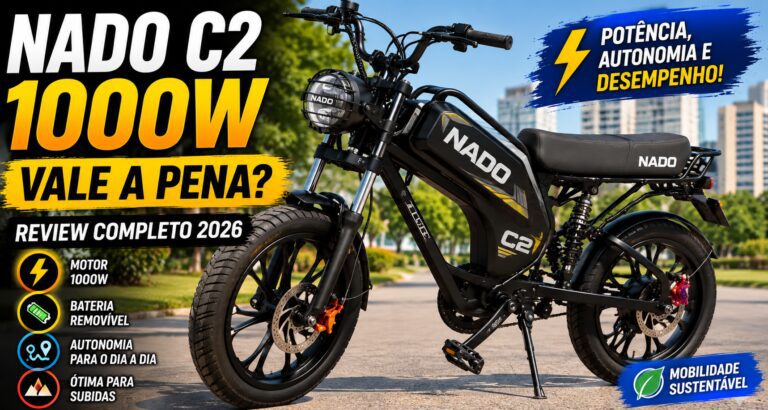 Nado C2 1000W Vale a Pena? Review Completa, Autonomia e Opiniões em 2026